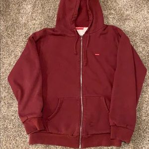 Supreme Red Zip-Up!!!
